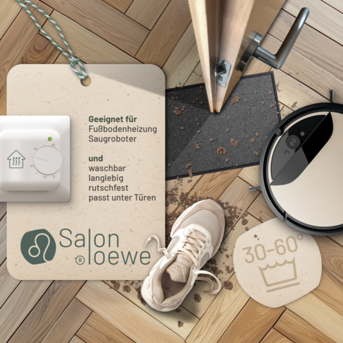 Salonloewe Anthrazit Minimatte 30 x 60 cm