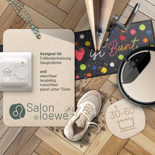 Salonloewe Buntes Leben Eingangsmatte 30 x 100 cm