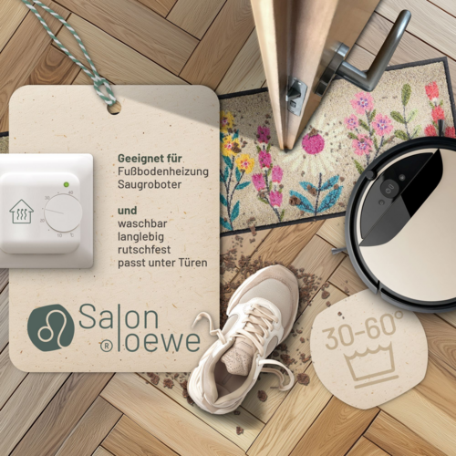 Salonloewe Bloom Rush beige Minimatte 30 x 100 cm