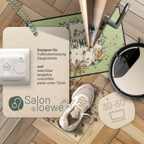 Salonloewe Home Wreath sage Eingangsmatte 50 x 75 cm