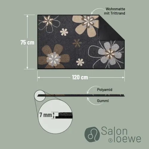 Salonloewe Florentina Teppich 75 x 120 cm 8 B00IYNOBVEPT03 de DE