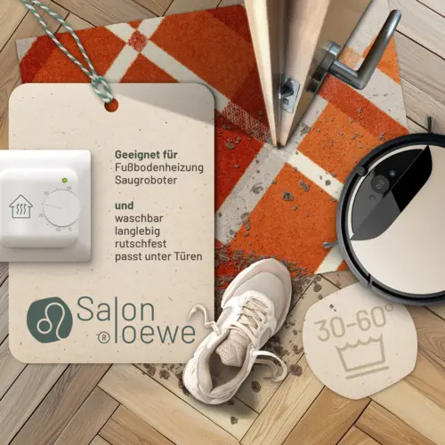Salonloewe Bente terra-red Teppich 75 x 100 cm 7 B0BTY3XMNPPT02 de DE