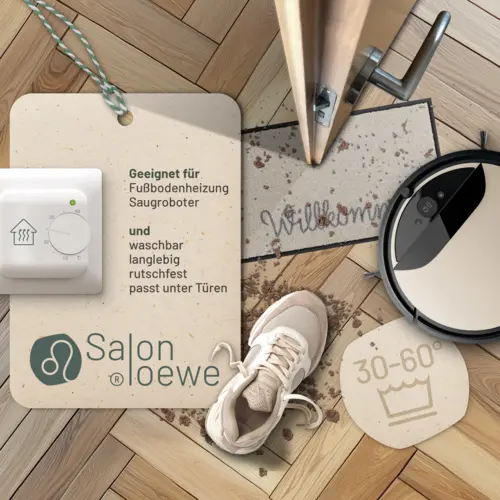 Salonloewe Willkommen Wiese Minimatte 30 x 75 cm 7 B0CV4LBBRSPT02 de DE