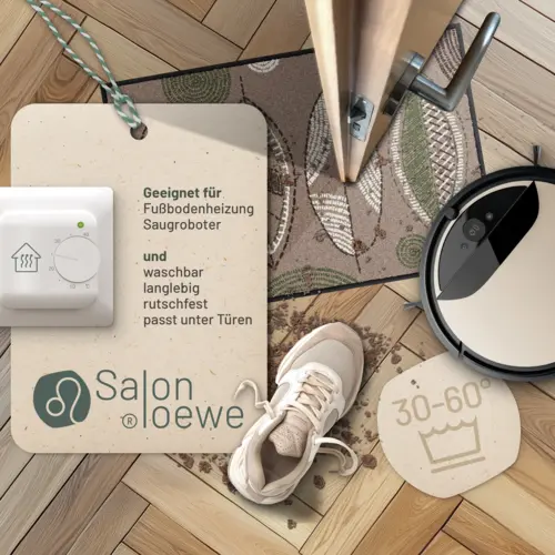Salonloewe Stitch Leaves Eingangsmatte 50 x 75 cm 7 B0CW1TQ7CKPT02 de DE