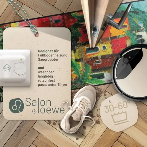 Salonloewe Palm Piazza Eingangsmatte 60 x 140 cm 7 SLD3405 060x140A PalmPiazza p pesde de DE