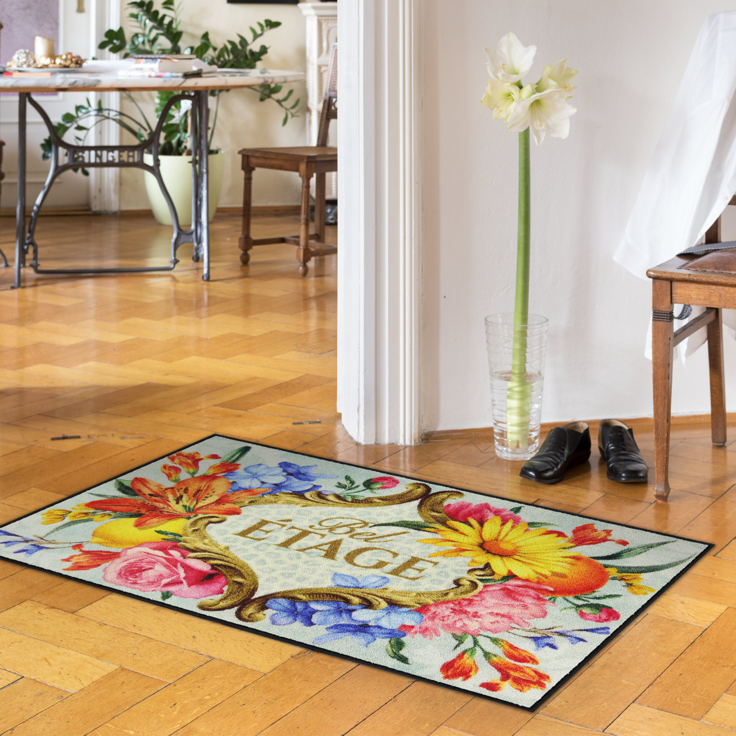 Salonloewe Bel Étage Teppich, Eingangsmatte 75 x 120 cm – Bild 6