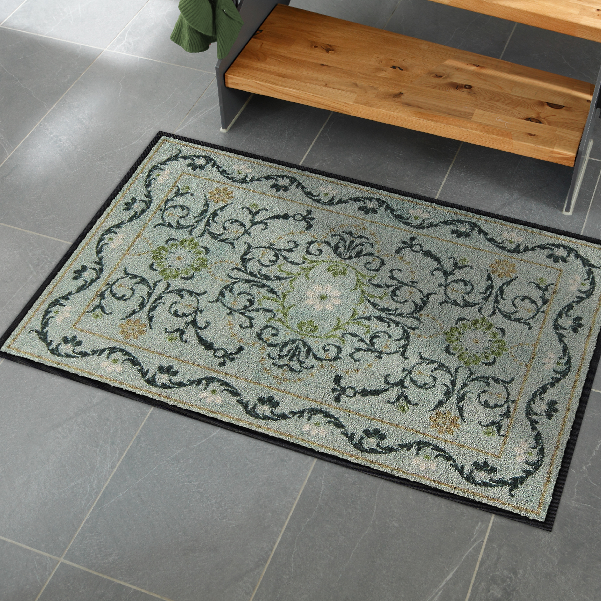 Salonloewe Vintage Moments sage Eingangsmatte 50 x 75 cm – Bild 3