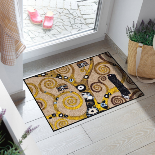 Salonloewe Klimt Lebensbaum Zerbino da ingresso 50 x 75 cm