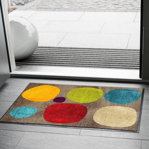 Salonloewe Broken Dots colourful Eingangsmatte 50 x 75 cm