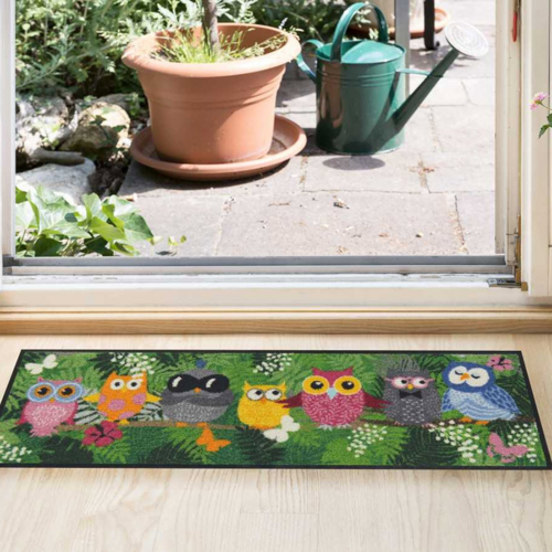 Salonloewe Dschungeleulen Minimat 30 x 100 cm