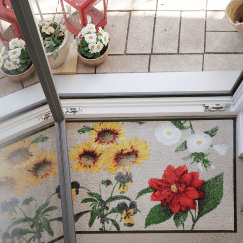 Alfombra Salonloewe Cottage Garden 50 x 75 cm