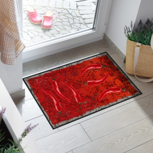 Salonloewe Hot Peppers Entrance mat 45 x 70 cm