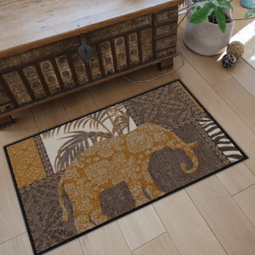 Salonloewe Marula bruine loper 50 x 75 cm