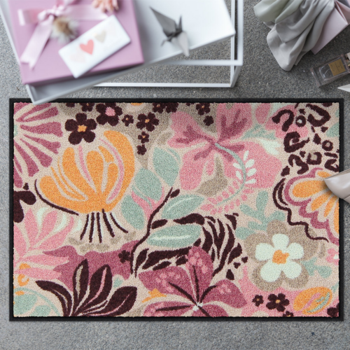 Salonloewe Mingled Flowers Eingangsmatte 50 x 75 cm