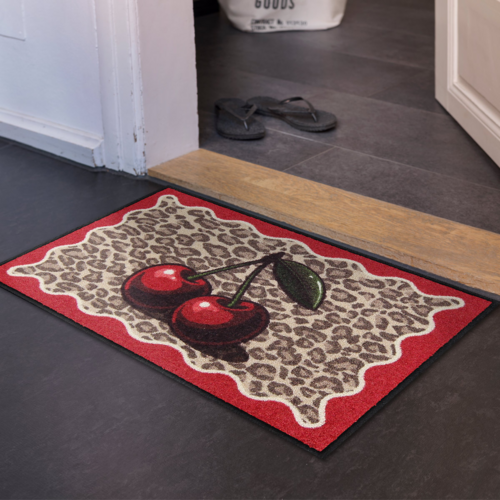 Salonloewe Cherry Leo Stamp Tapis d'entrée 50 x 75 cm