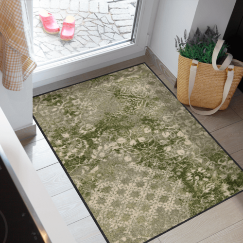 Salonloewe Casablanca grey-green Teppich 75 x 120 cm