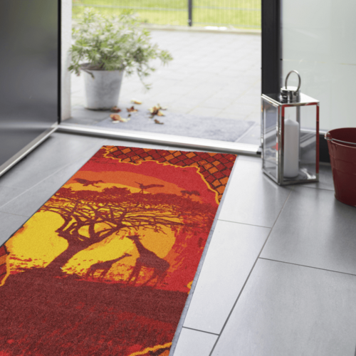 Salonloewe Afrikakarte Läufer 60 x 180 cm