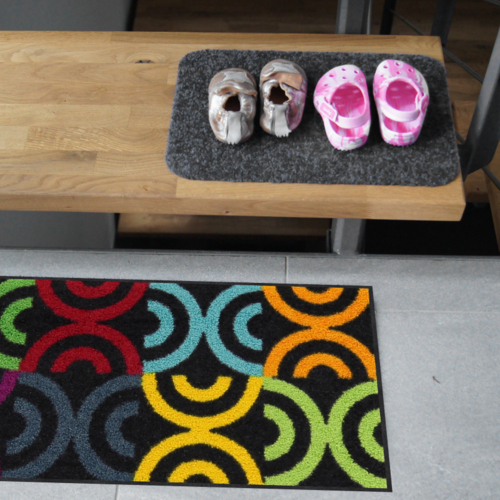 Salonloewe Borrby bunt Sonderform 30 x 60 cm