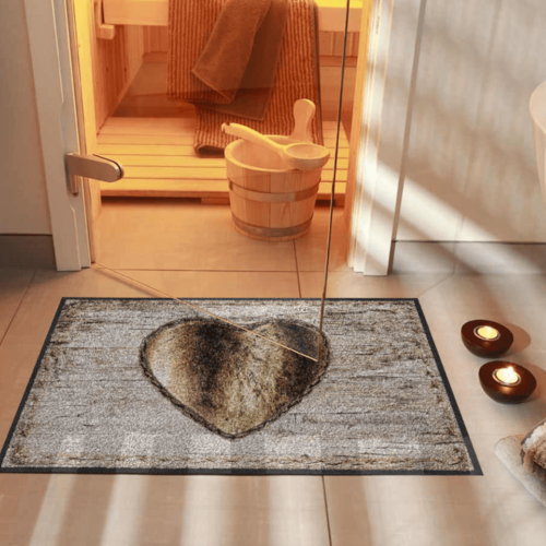 Alfombra Salonloewe Chalet Heart 75 x 120 cm