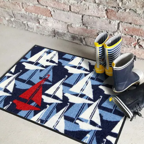 Salonloewe Sail Boats Entreemat 50 x 75 cm 2 Salonloewe Sail Boats Entreemat 50 x 75 cm - Afbeelding 3