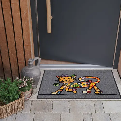 Salonloewe Funky Cat Entrance mat 50 x 75 cm 2 Salonloewe Funky Cat Entrance mat 50 x 75 cm - Image 3