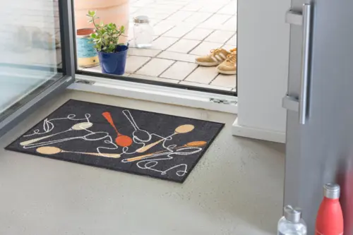 Salonloewe Spoon Dance grey-apricot Eingangsmatte 45 x 70 cm 6 Salonloewe Spoon Dance grey-apricot Eingangsmatte 45 x 70 cm – Bild 7