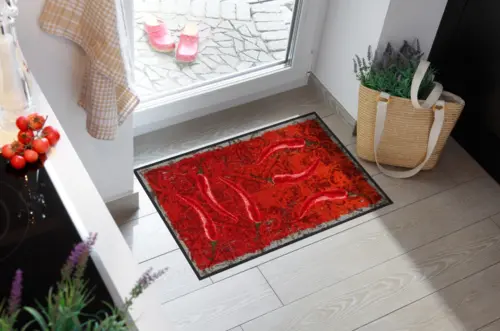 Salonloewe Hot Peppers Läufer 45 x 70 cm 6 Salonloewe Hot Peppers Läufer 45 x 70 cm – Bild 7