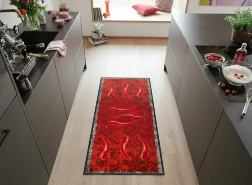 Salonloewe Hot Peppers Läufer 60 x 150 cm 6 Salonloewe Hot Peppers Läufer 60 x 150 cm – Bild 7