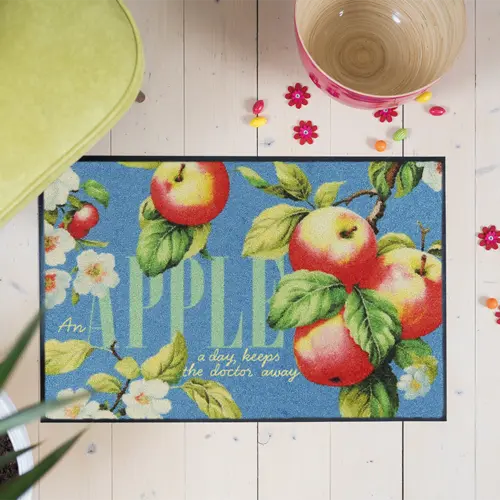 Salonloewe Happy Apple Entrance mat 50 x 75 cm 2 Salonloewe Happy Apple Entrance mat 50 x 75 cm - Image 3