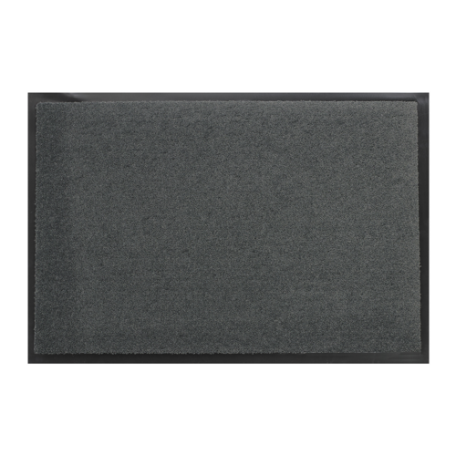 Premium Fußmatte mit extrem hoher Schmutz- und Feuchtigkeitsaufnahme für Innen und den überdachten Außenbereich - Anthrazit - 60 x 90 cm