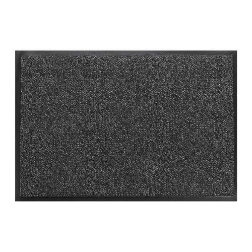 Alfombra para zapatos estándar con alta absorción de suciedad y humedad para interior y exterior (cubierto) - Antracita - 60 x 90 cm