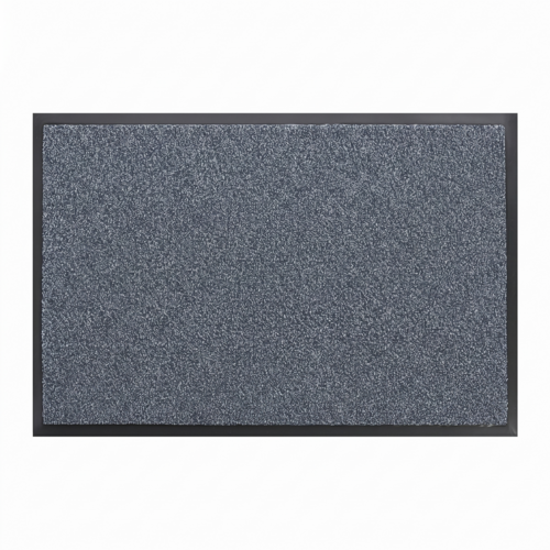 Basic Fußmatte mit Standard Schmutz- und Feuchtigkeitsaufnahme für Innen & Außen (überdacht) - Blau - 40 x 60 cm