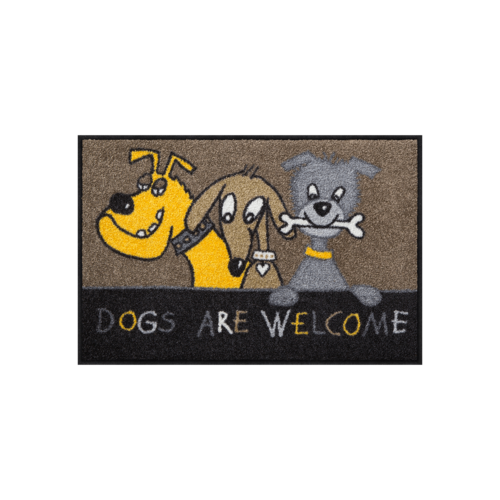 Salonloewe Dogs Are Welcome Eingangsmatte 50 x 75 cm