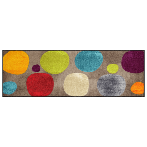 Salonloewe Broken Dots colourful Läufer 60 x 180 cm