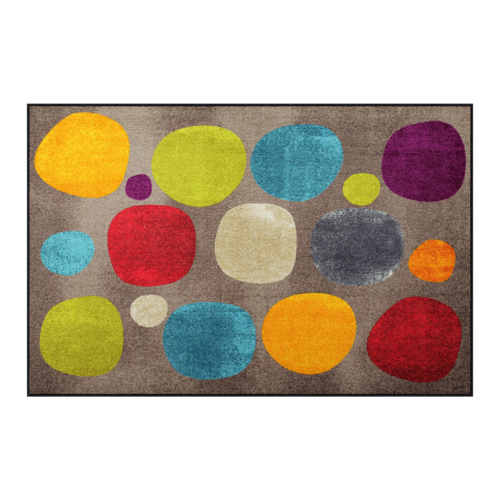 Salonloewe Broken Dots colourful Teppich 115 x 175 cm