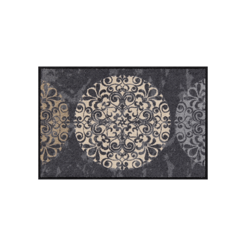 Salonloewe Fliesenkreise Eingangsmatte 50 x 75 cm