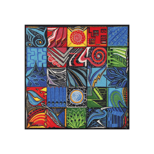 Salonloewe Gemelli Teppich 85 x 85 cm