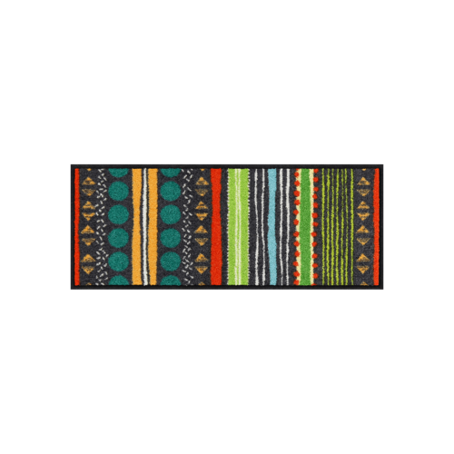Salonloewe Stripes Composite colourful Mini mat 30 x 75 cm