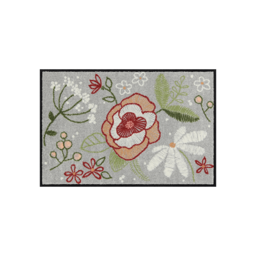 Salonloewe Stitch Flowers Eingangsmatte 50 x 75 cm