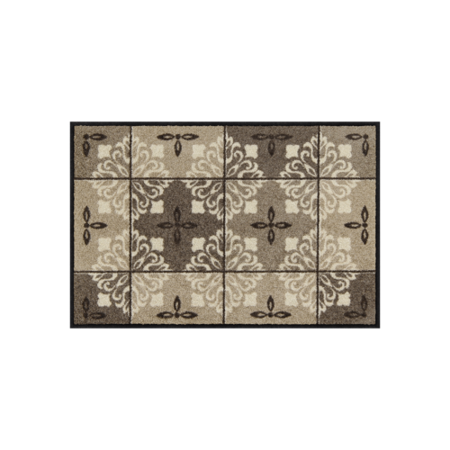 Salonloewe Ornamontana taupe Eingangsmatte 50 x 75 cm