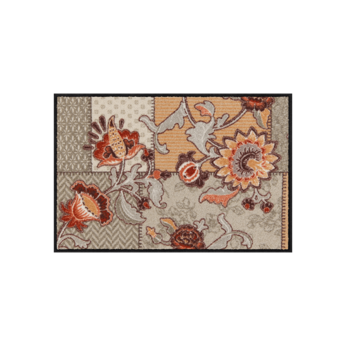 Salonloewe Bohemian Patch taupe Entrance mat 50 x 75 cm