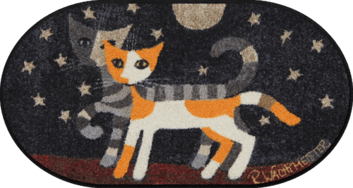 Salonloewe Macchiolina e Tigrotte oval Sonderform 40 x 75 cm