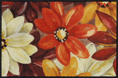 Salonloewe Artsy Blossom terra Entrance mat 50 x 75 cm