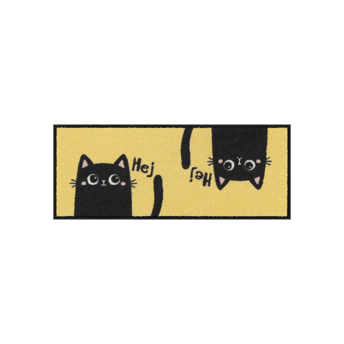 Salonloewe Hej Cats Mini mat 30 x 75 cm