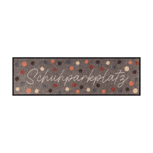Salonloewe Schuhparkplatz Dots Minimatte 30 x 100 cm