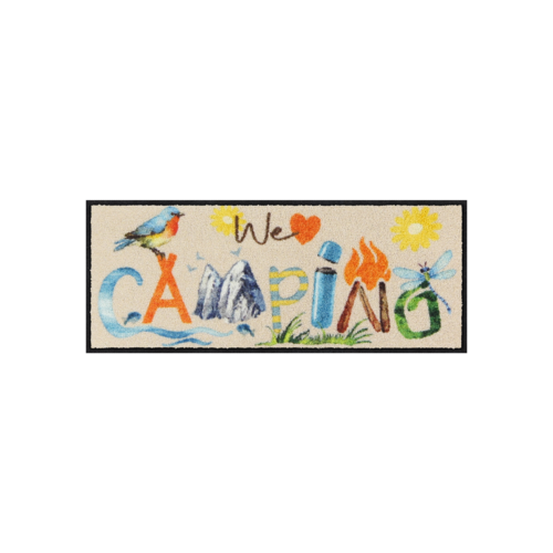 Salonloewe Camping Lovers zerbino da ingresso, Minimatte 30 x 75 cm