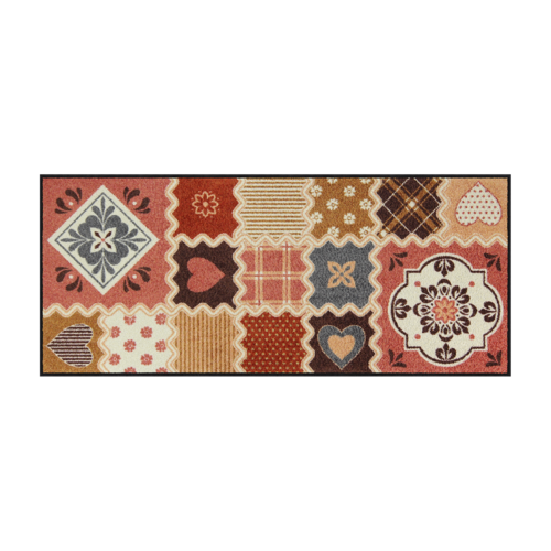 Salonloewe Lovely Patch rose-nature Runner 60 x 140 cm