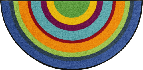 Salonloewe Varberg - bunt Sonderform 50 x 100 cm