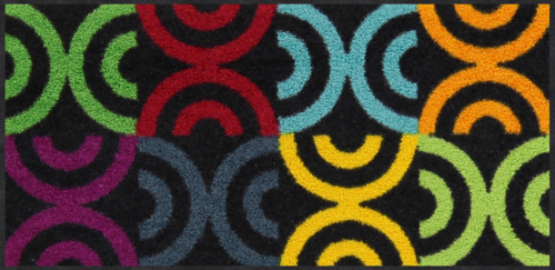 Salonloewe Borrby bunt Sonderform 30 x 60 cm