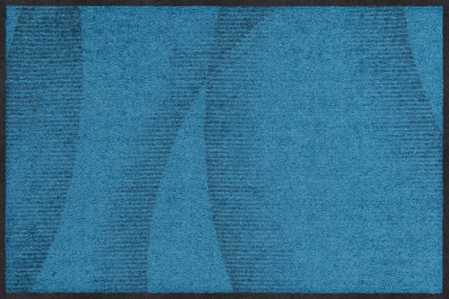 Alfombra aquamarina Salonloewe Dune 50 x 75 cm